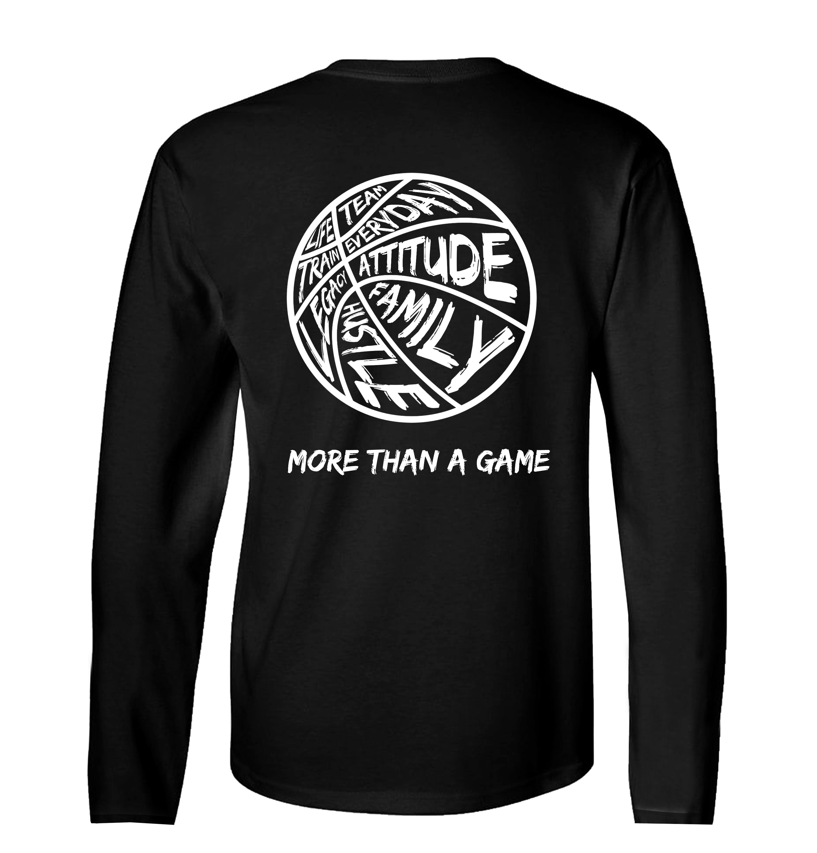 More Than A Game - Long Sleeve - Black