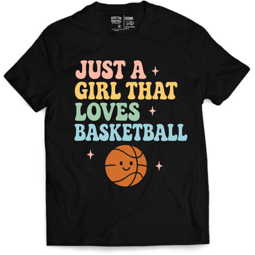 Just A Girl - T-Shirt - Black