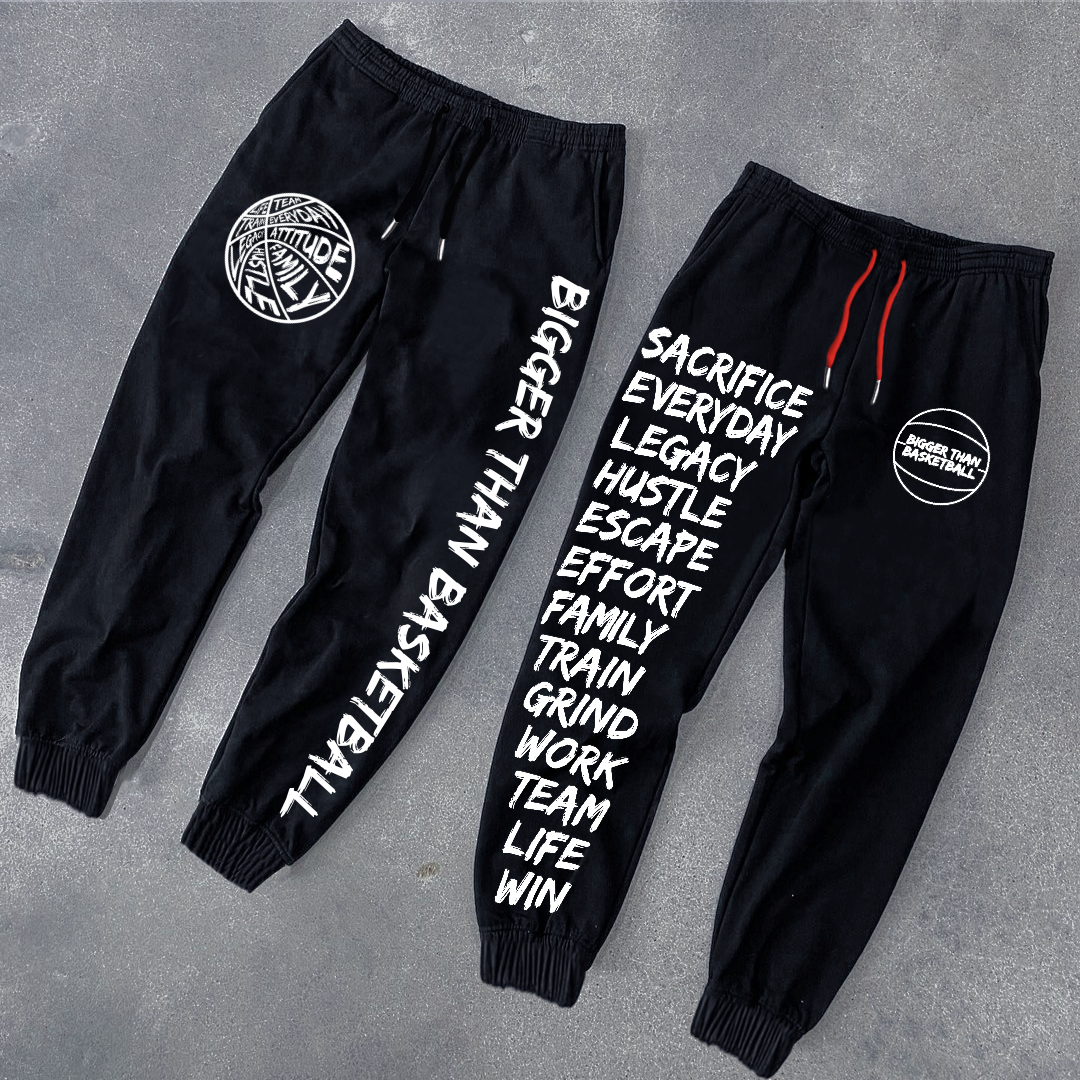 Basketball is Life - Joggers - Black