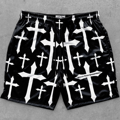 Cross Court - Shorts - Black