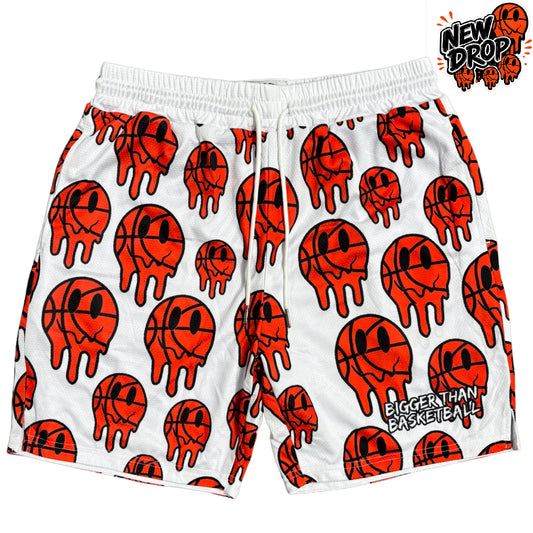 Drippy Basketball - Shorts - White