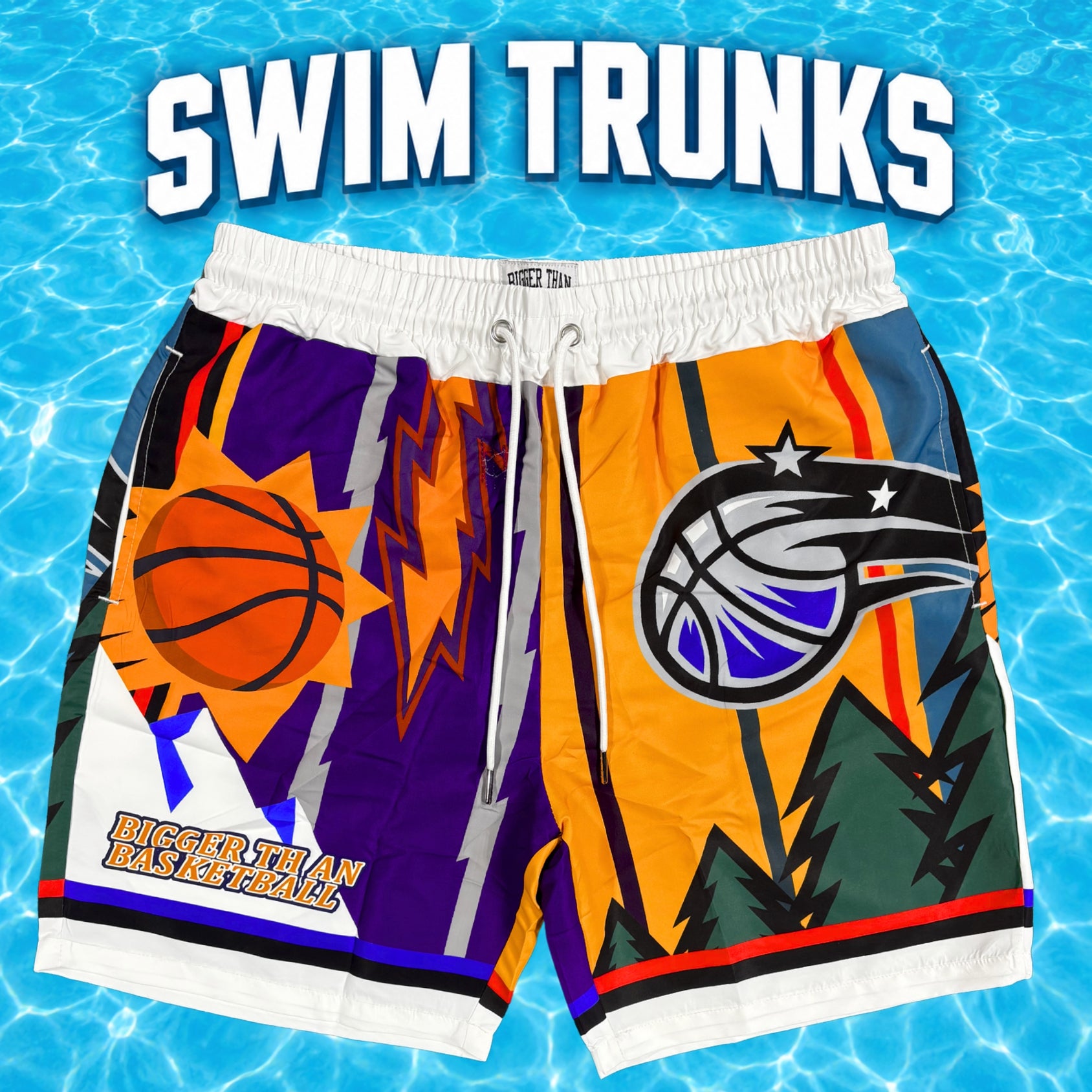 Retro League - SWIM TRUNKS