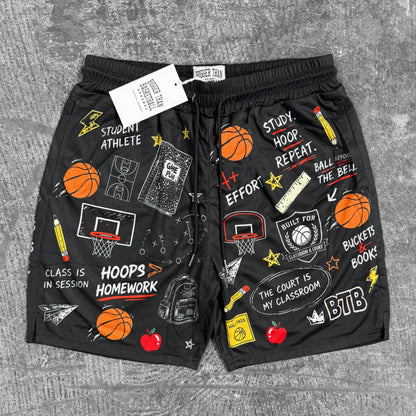 School of Buckets - Shorts - Black