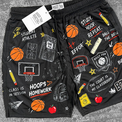 School of Buckets - Shorts - Black