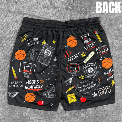School of Buckets - Shorts - Black
