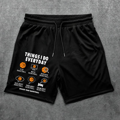 Things I Do Everyday - Shorts - Black