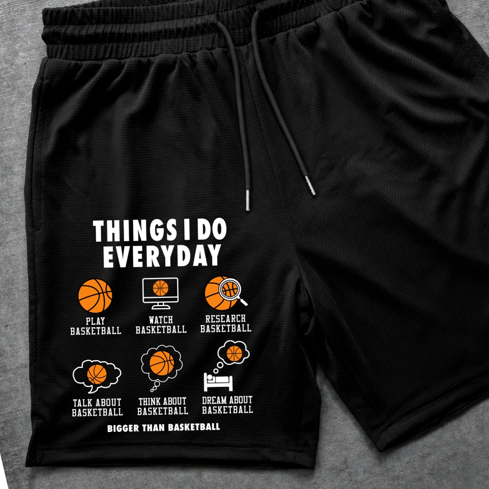 Things I Do Everyday - Shorts - Black