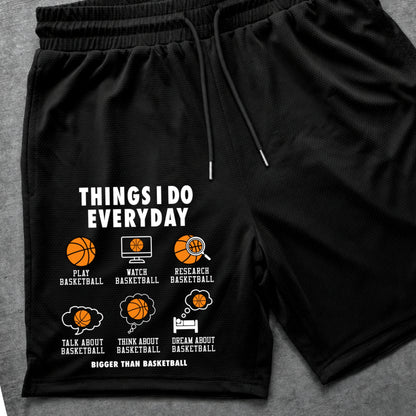 Things I Do Everyday - Shorts - Black