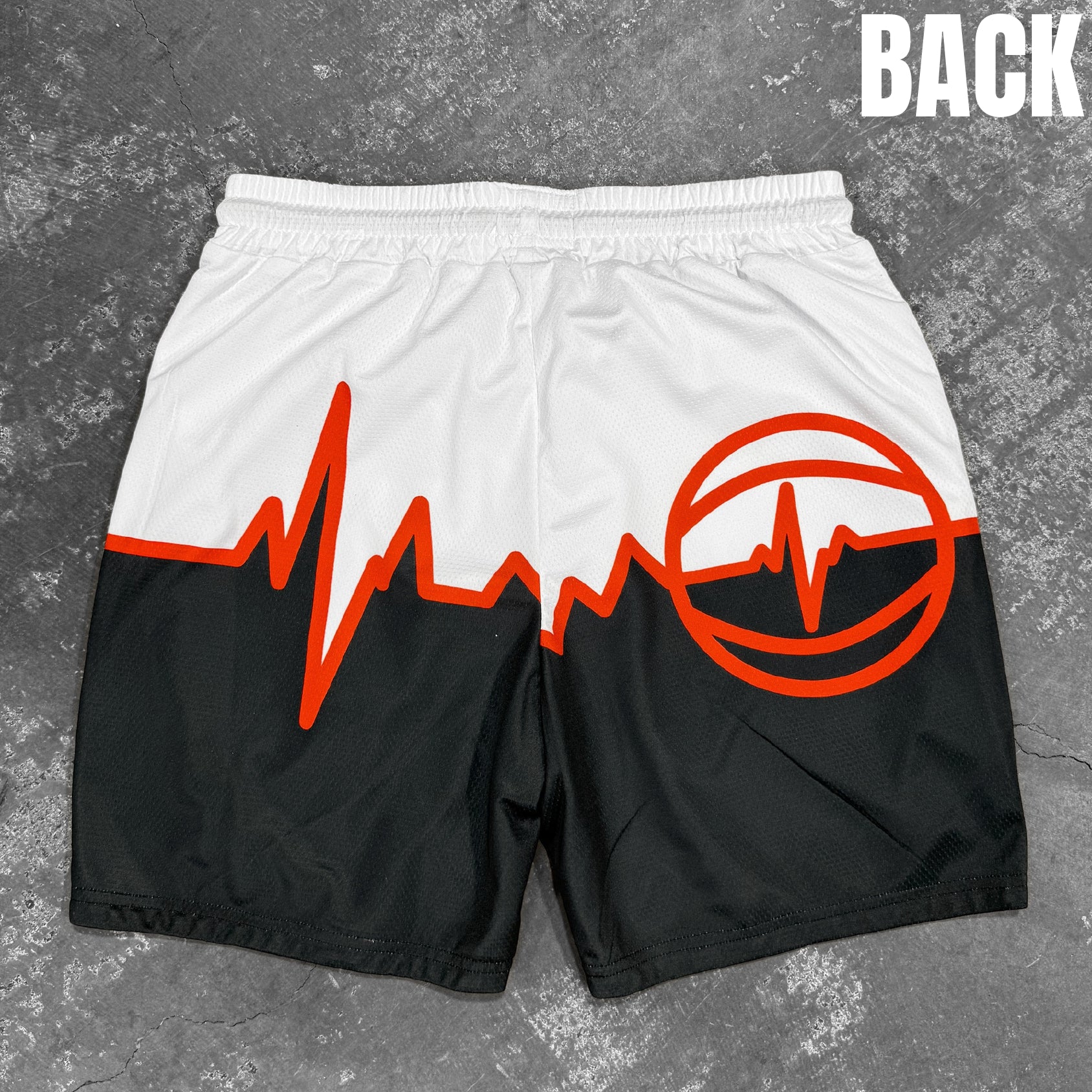 Lifeline - Shorts - Black / White
