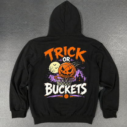 Trick or Buckets - Hoodie - Black