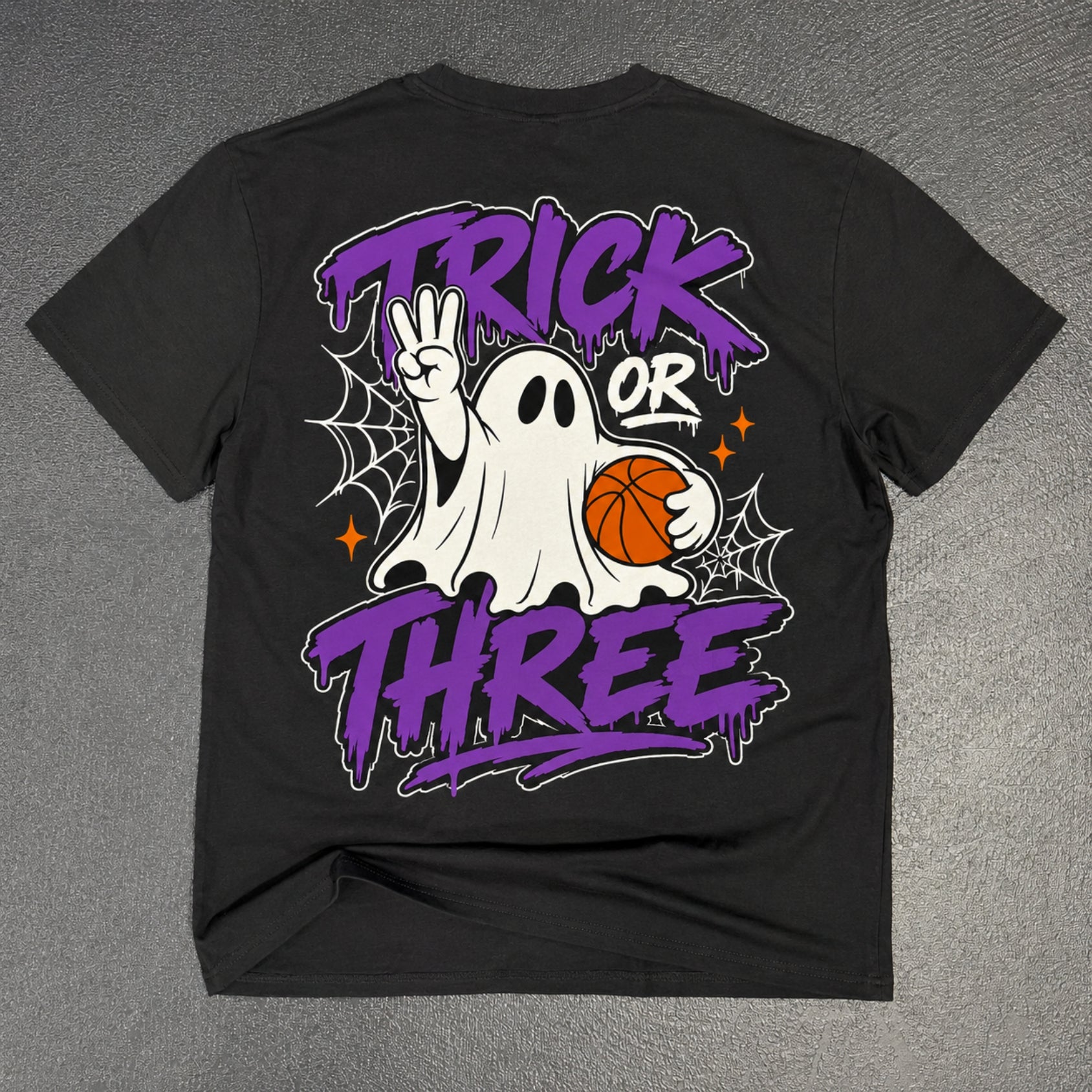 Trick or Three - T-Shirt - Black