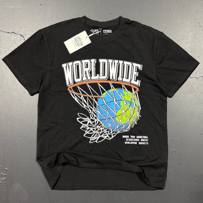 Worldwide Buckets - T-Shirt - Black