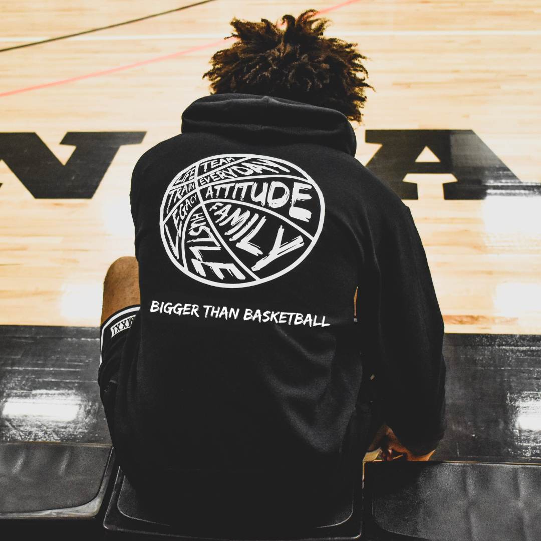 Bigger Than Basketball - Hoodie - Black