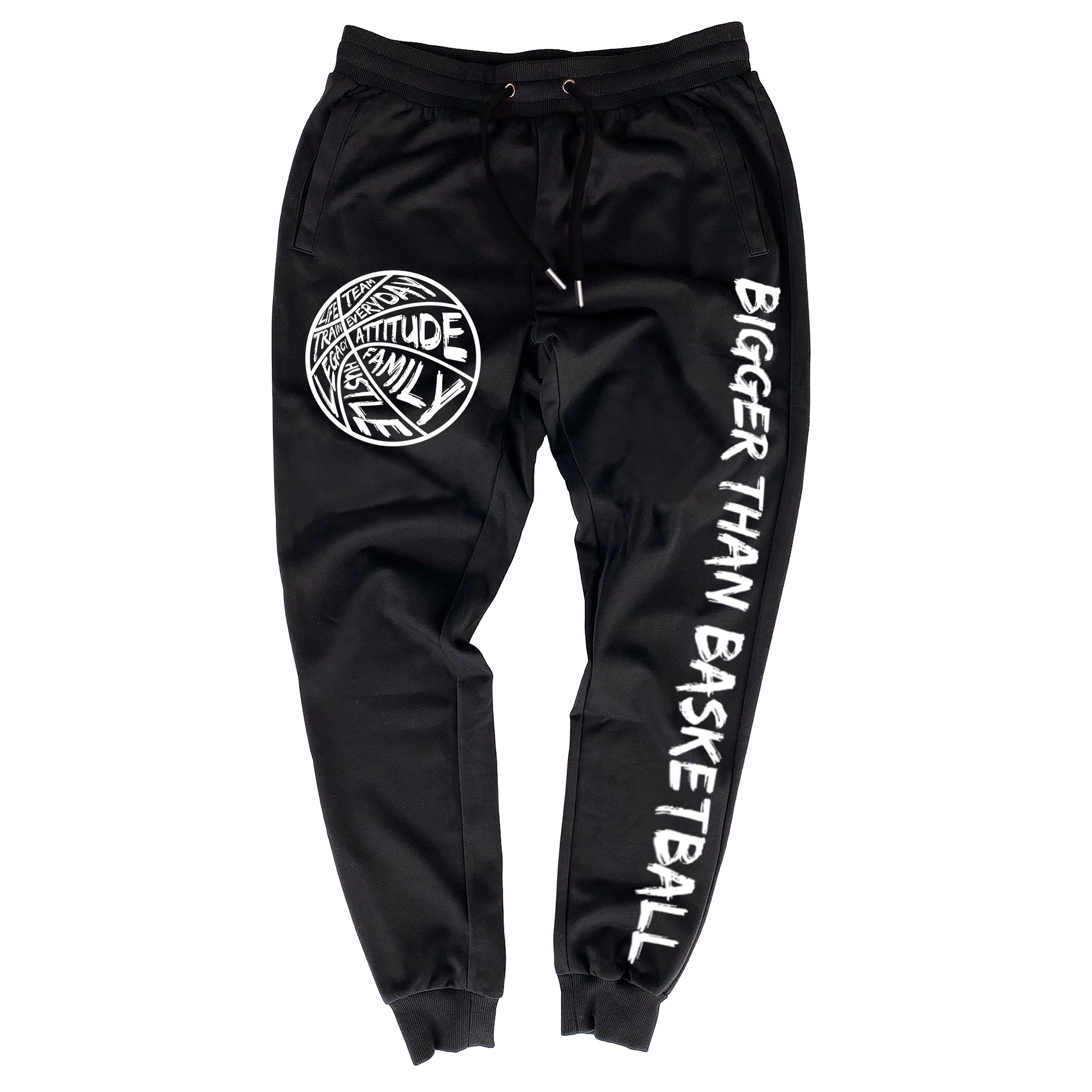 Bigger Than Basketball - Joggers - Black