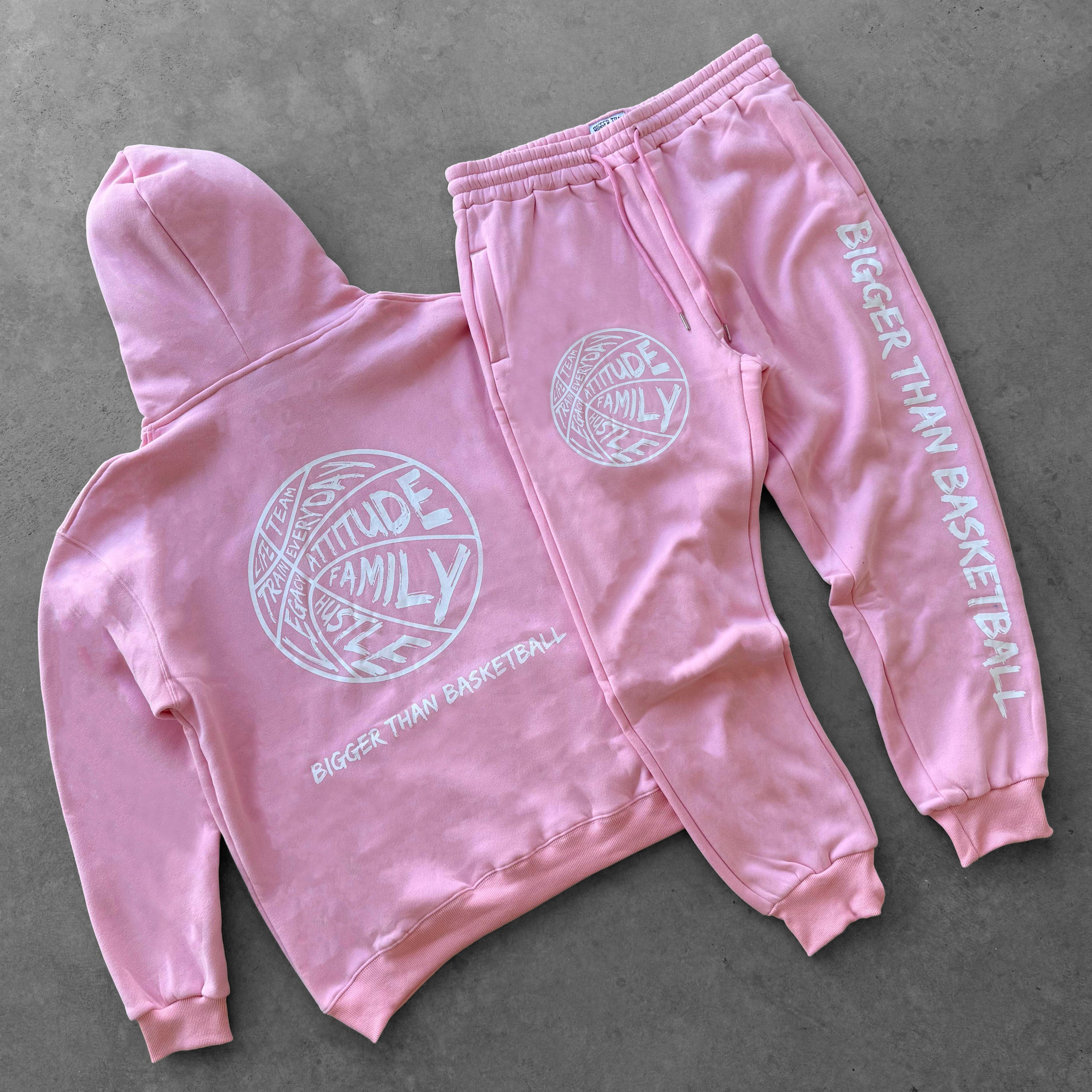 Bigger Than Basketball - Joggers - Pink