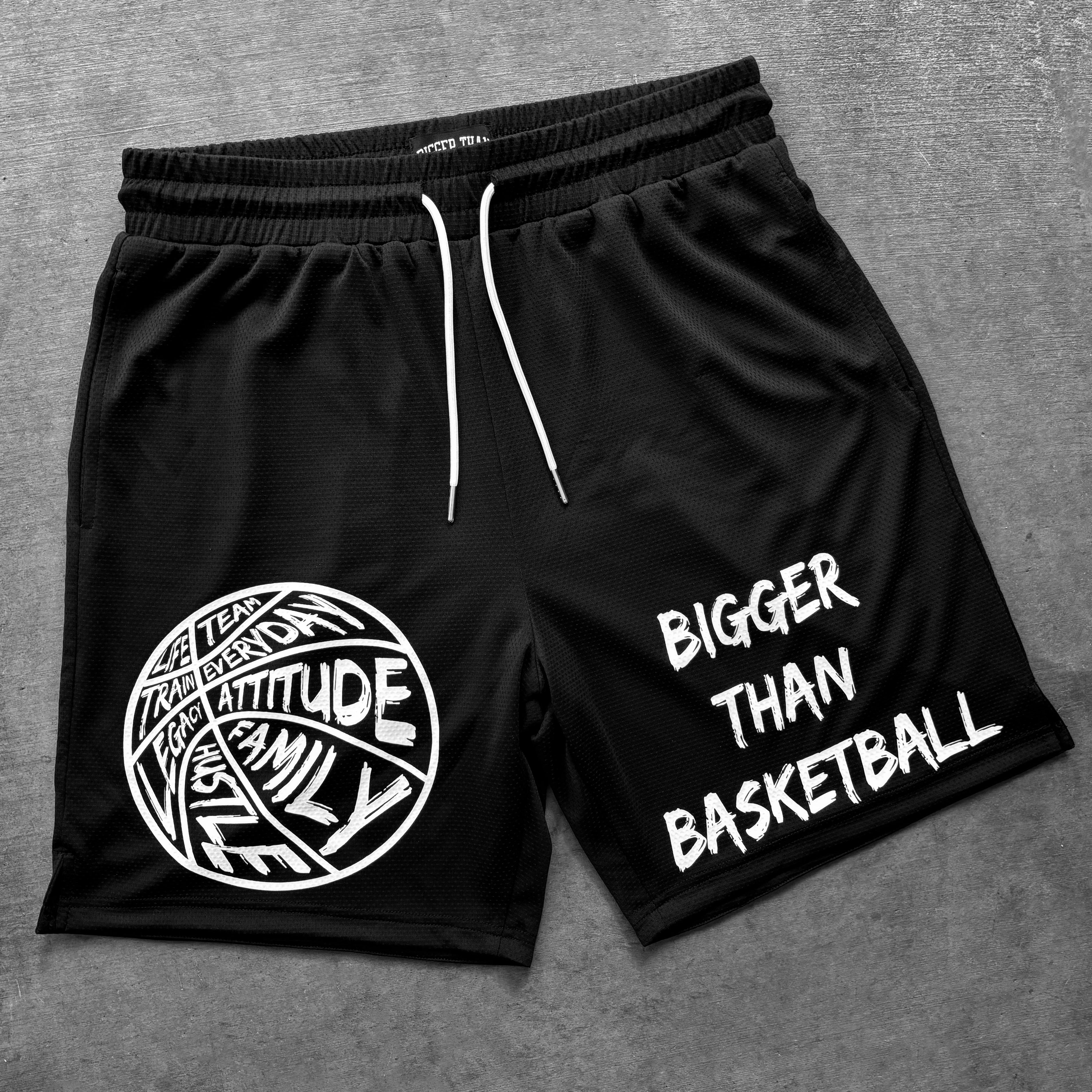 Bigger Than Basketball - Shorts - Black