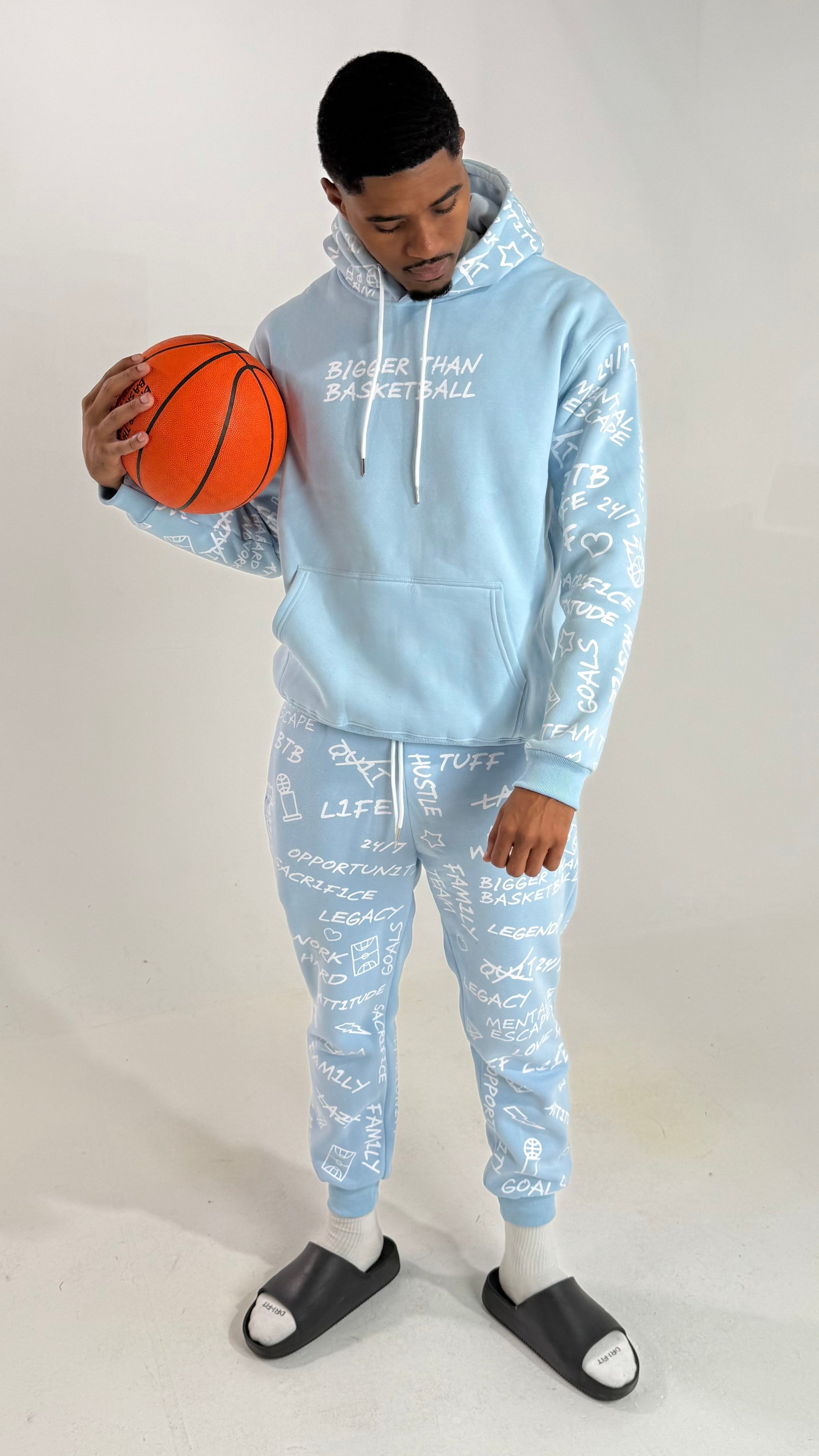 Emotions - Hoodie - Light Blue