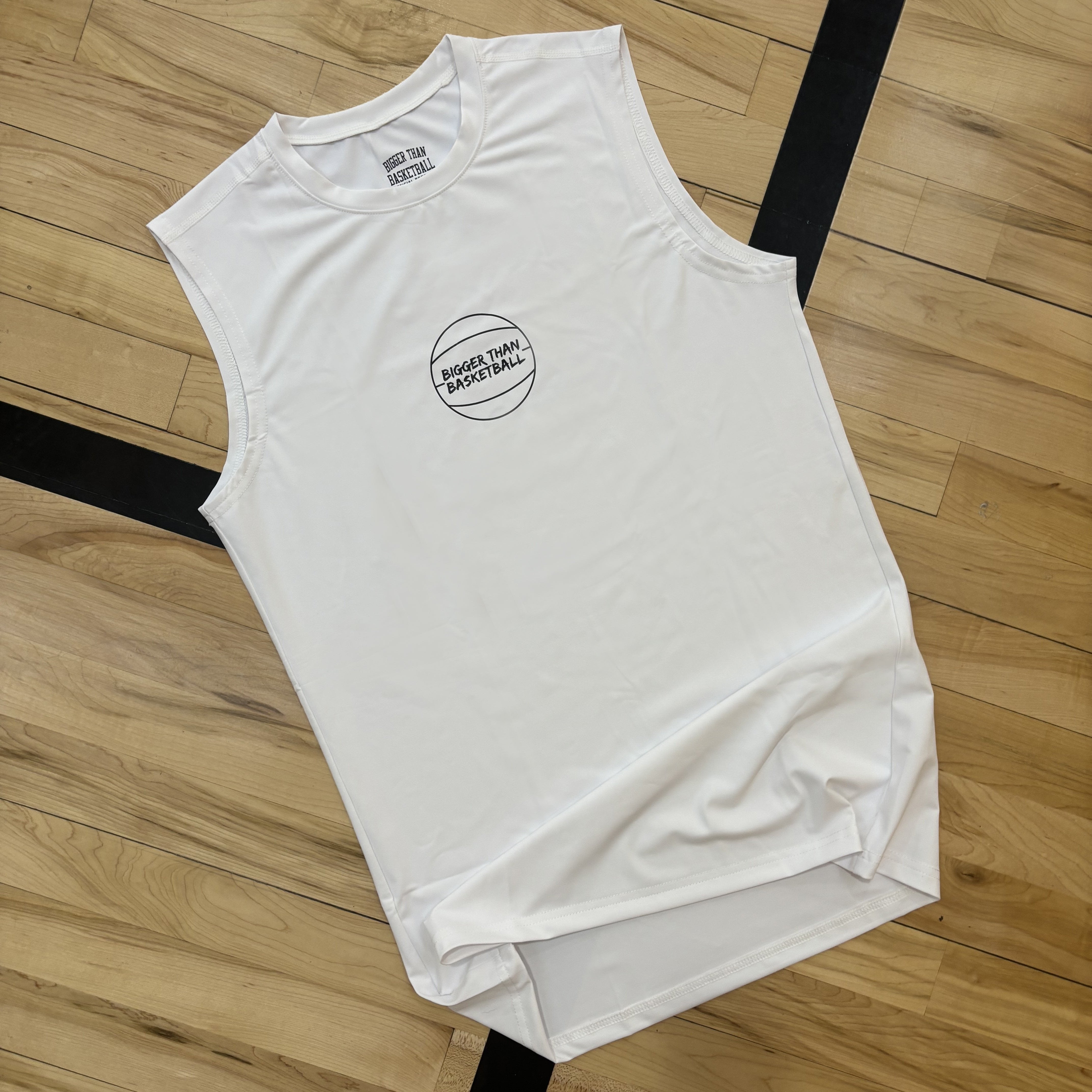 Performance Compression Tank - White