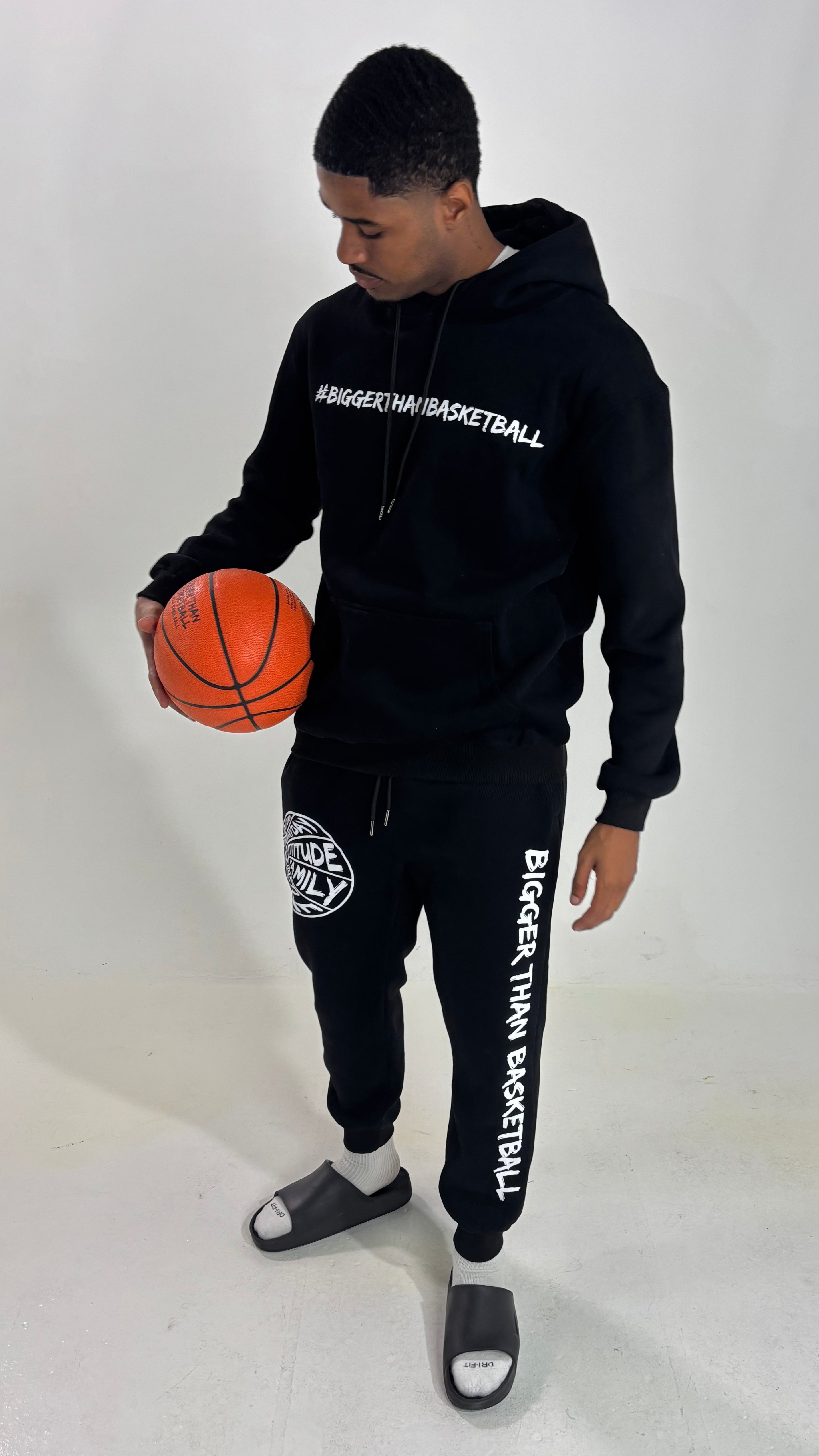 Bigger Than Basketball - Joggers - Black