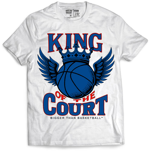 King of the Court - T-Shirt - White