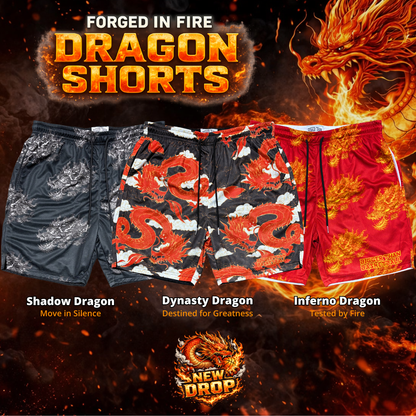 Inferno Dragon - Shorts