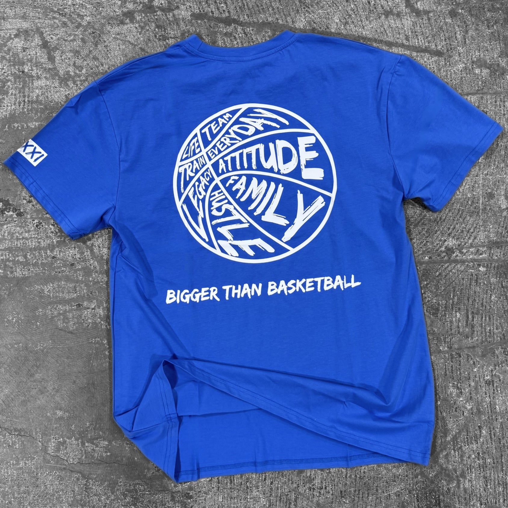 Bigger Than Basketball - T-Shirt - Blue