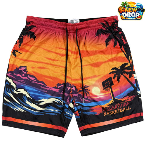 Sunset Hoops - Shorts