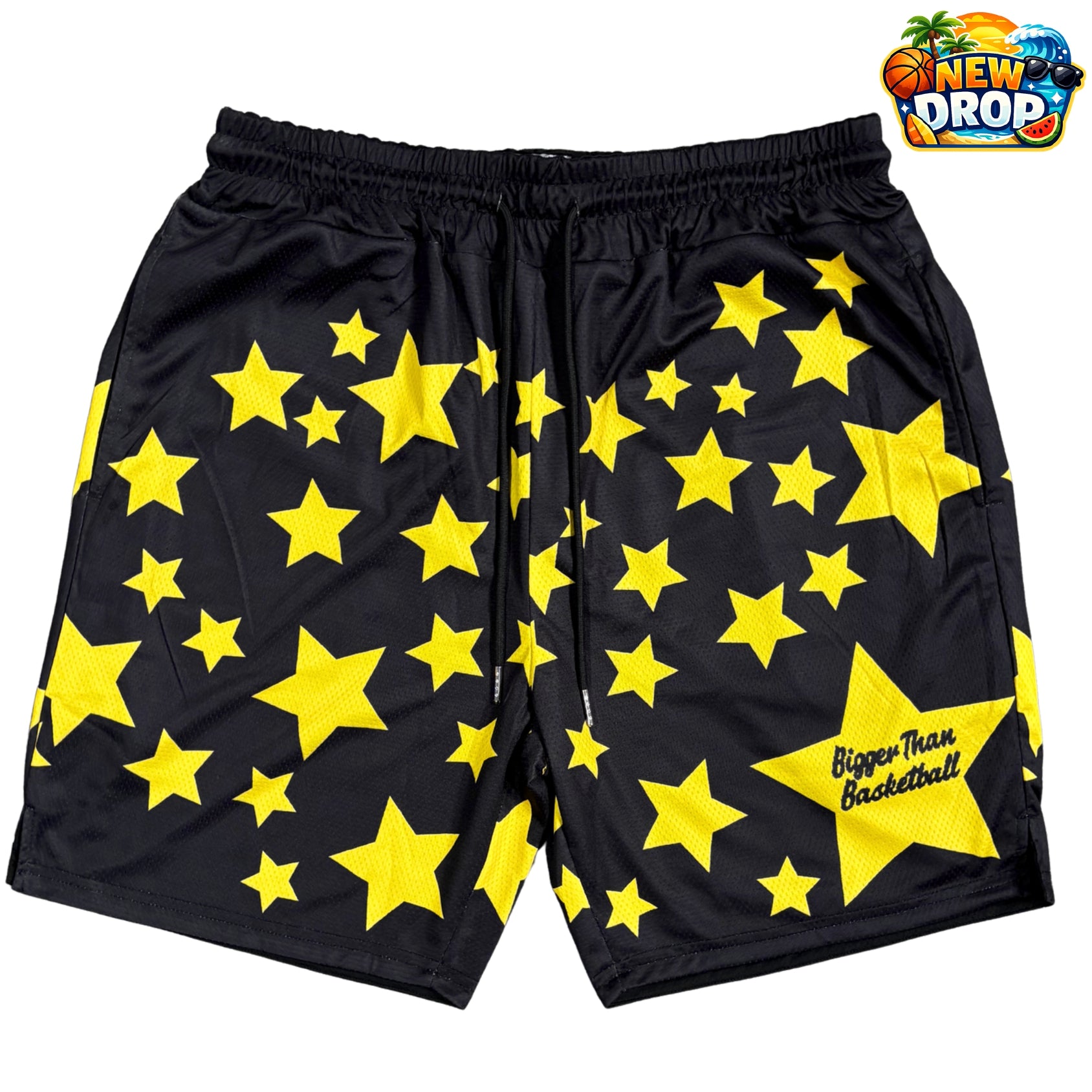 All-Star - Shorts - Black/Yellow