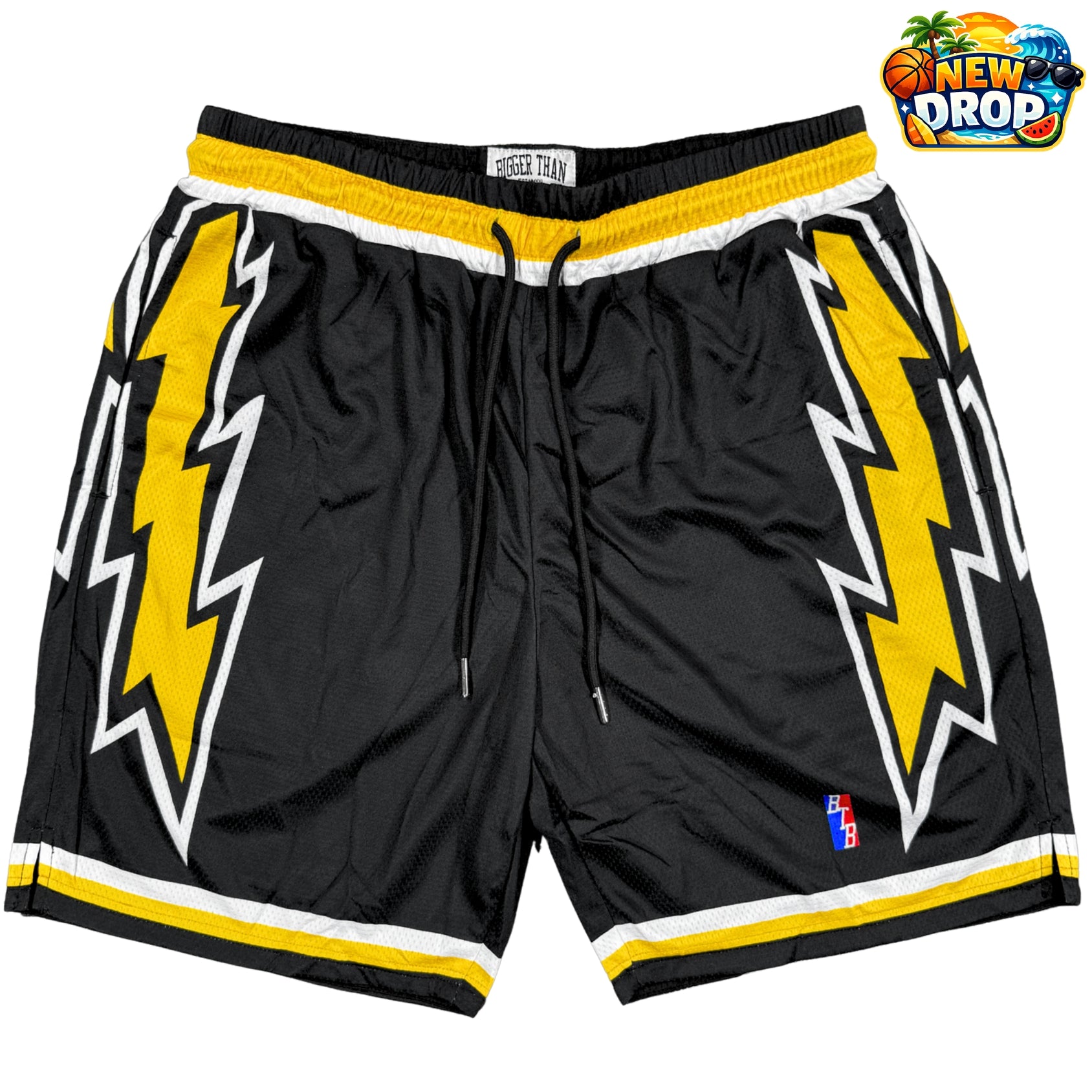 Lightning - Shorts - Black/Yellow