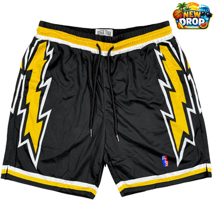 Lightning - Shorts - Black/Yellow