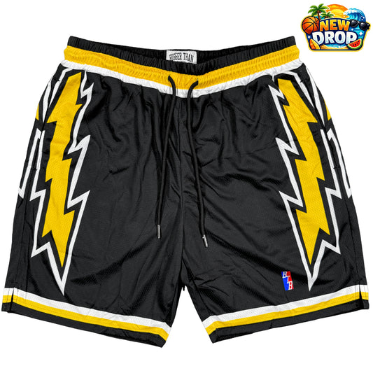 Lightning - Shorts - Black/Yellow
