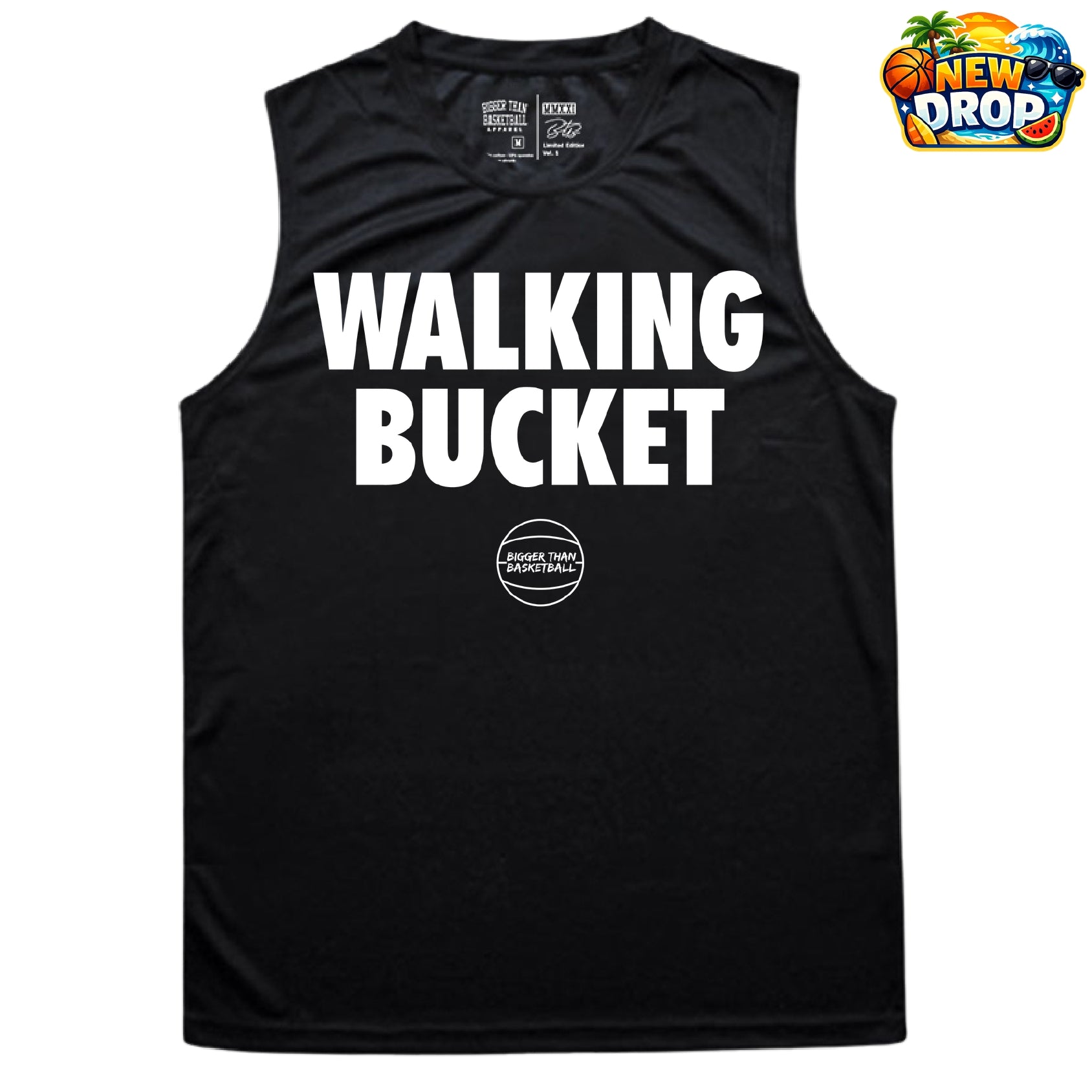Walking Bucket - Performance Tank - Black