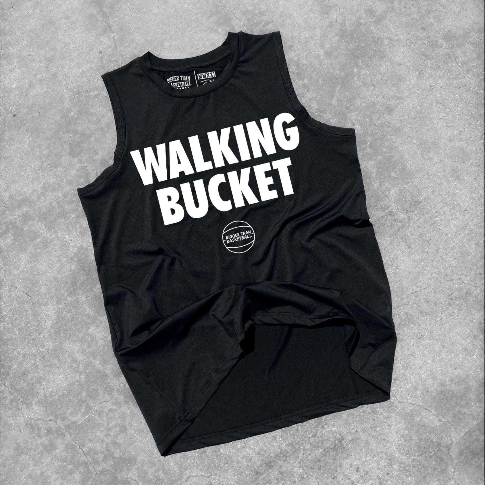Walking Bucket - Performance Tank - Black