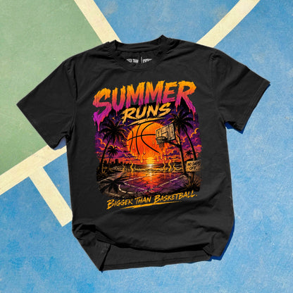 Summer Runs - T-Shirt - Black