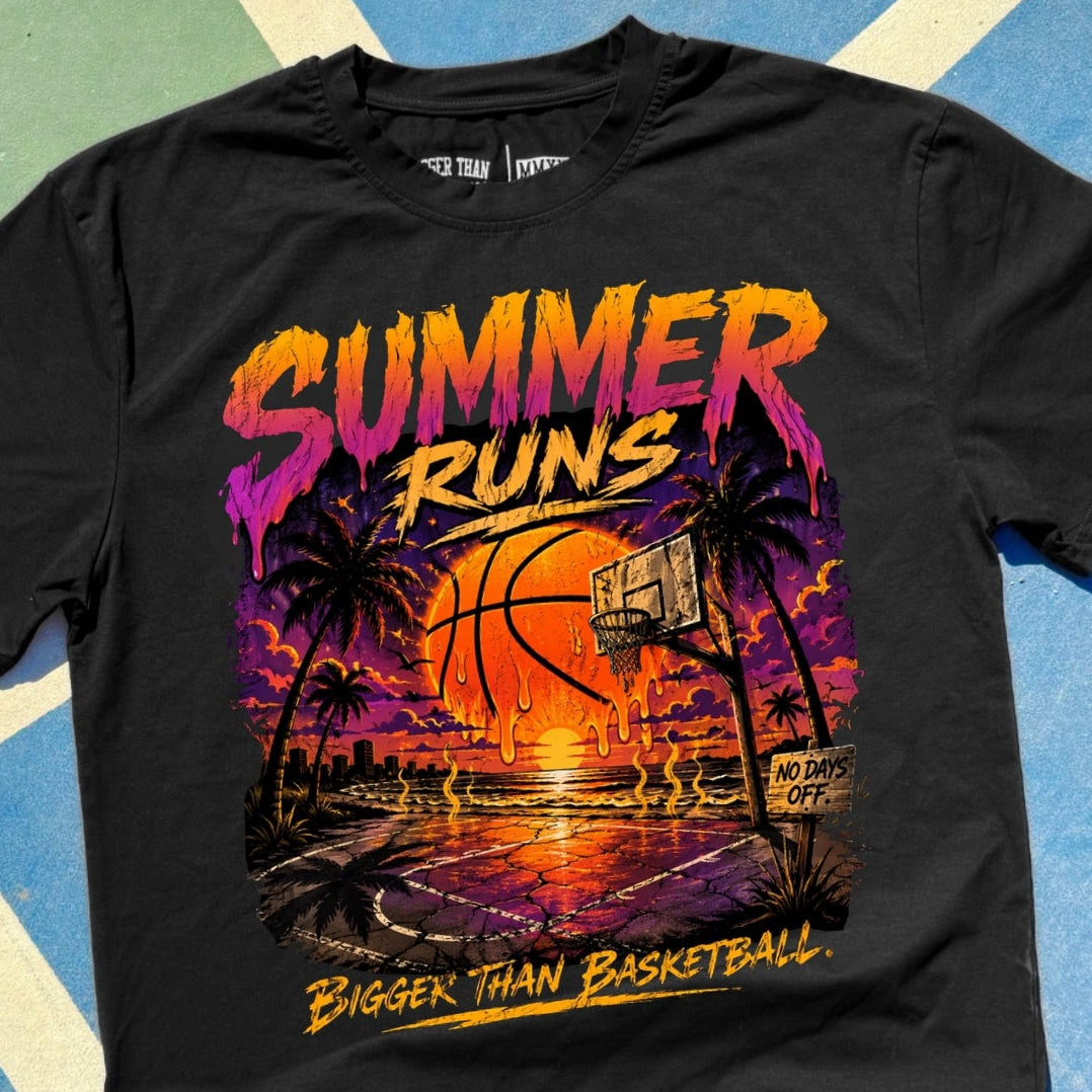 Summer Runs - T-Shirt - Black