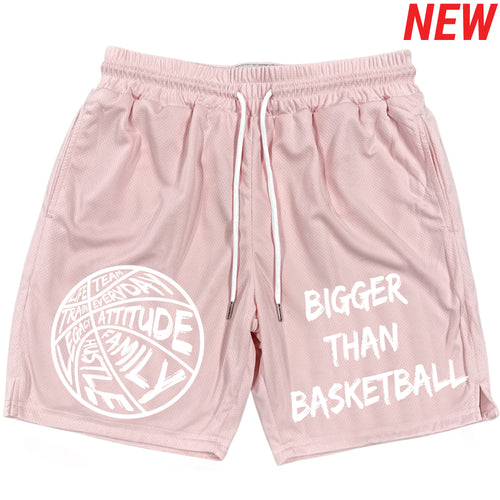 Bigger Than Basketball - Shorts - Pink