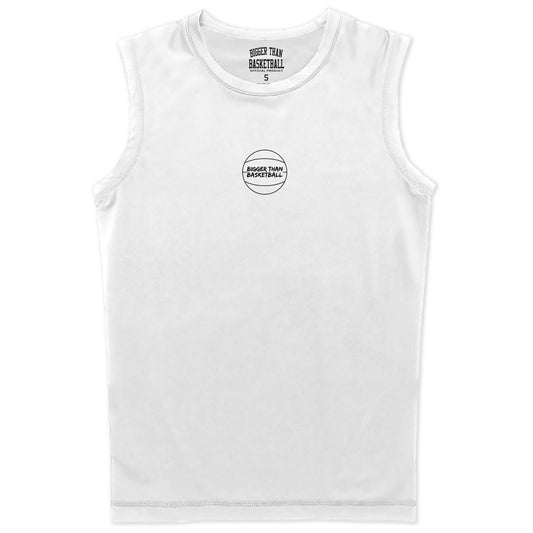 Performance Compression Tank - White