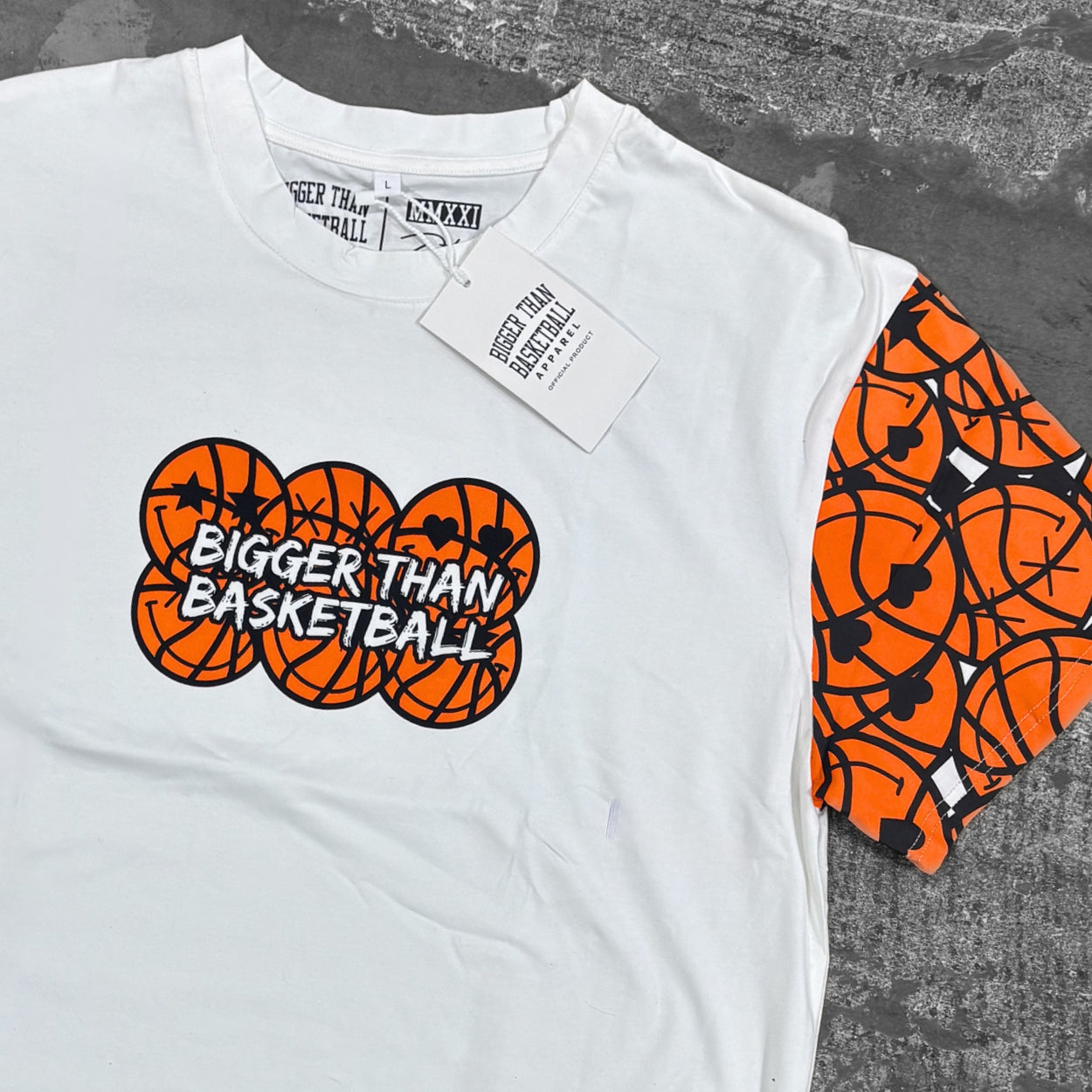 Game Face - T-Shirt - White