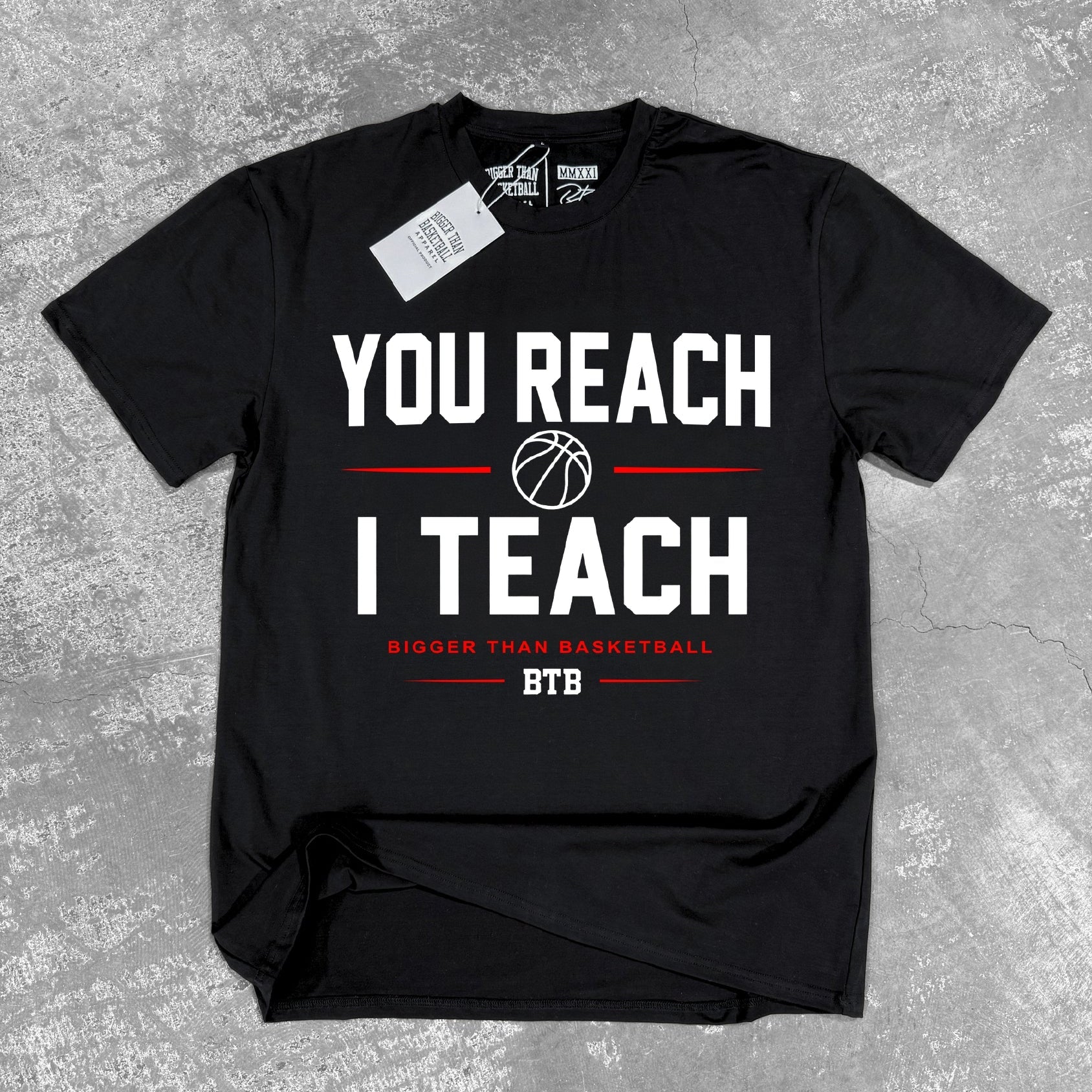 You Reach I Teach - T-Shirt - Black
