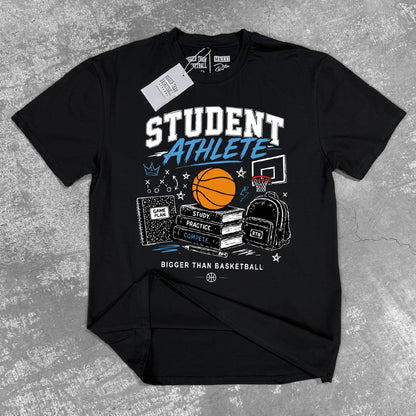 Student Athlete - T-Shirt - Black