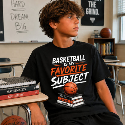 My Favorite Subject - T-Shirt - Black