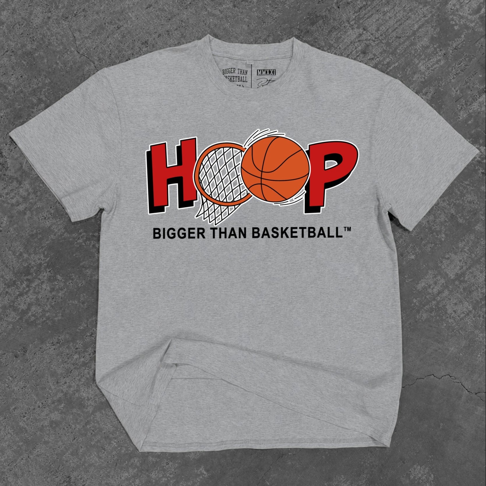 HOOP - T-Shirt - Grey