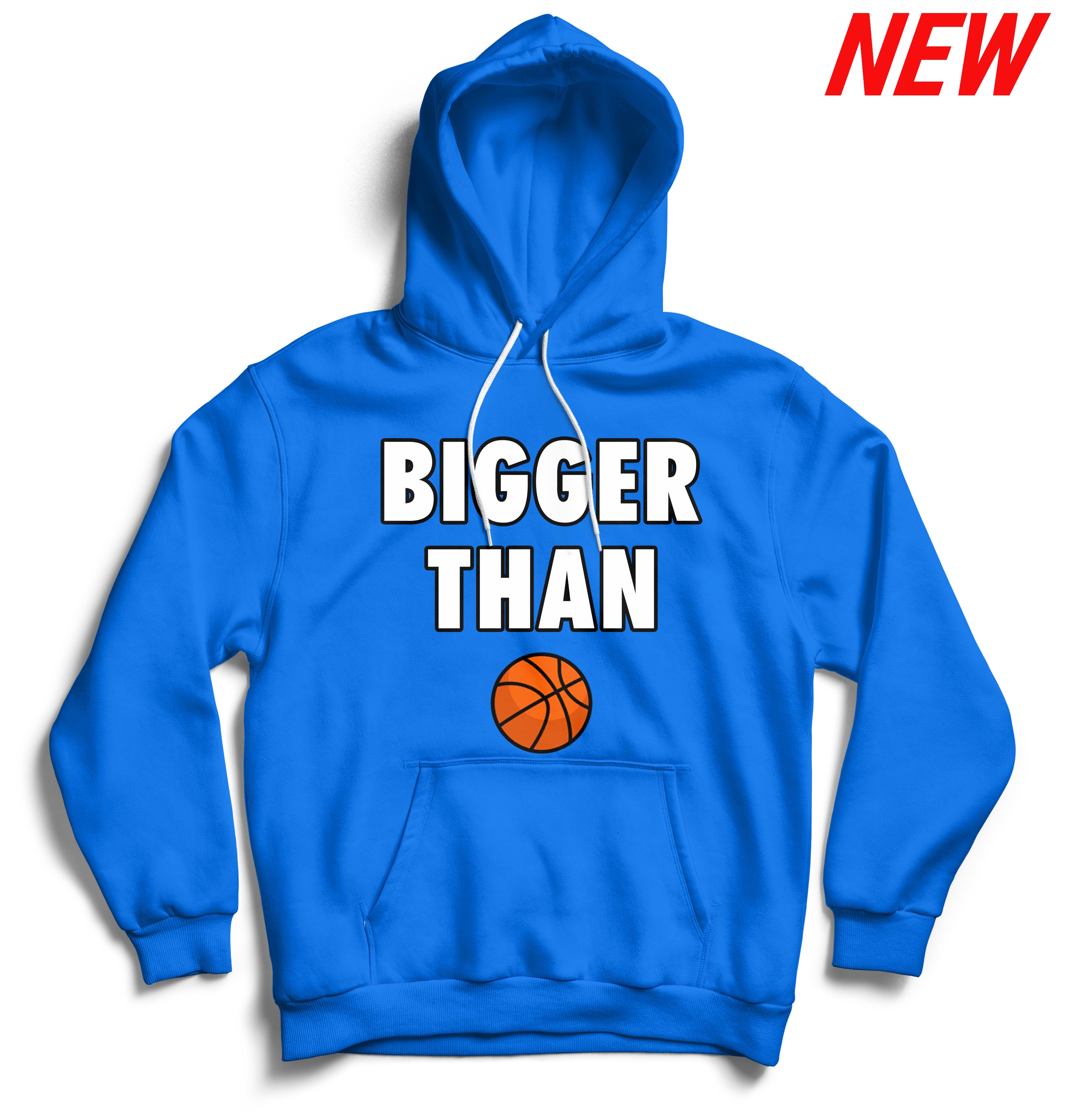 Bigger Than 🏀 - Hoodie - Blue