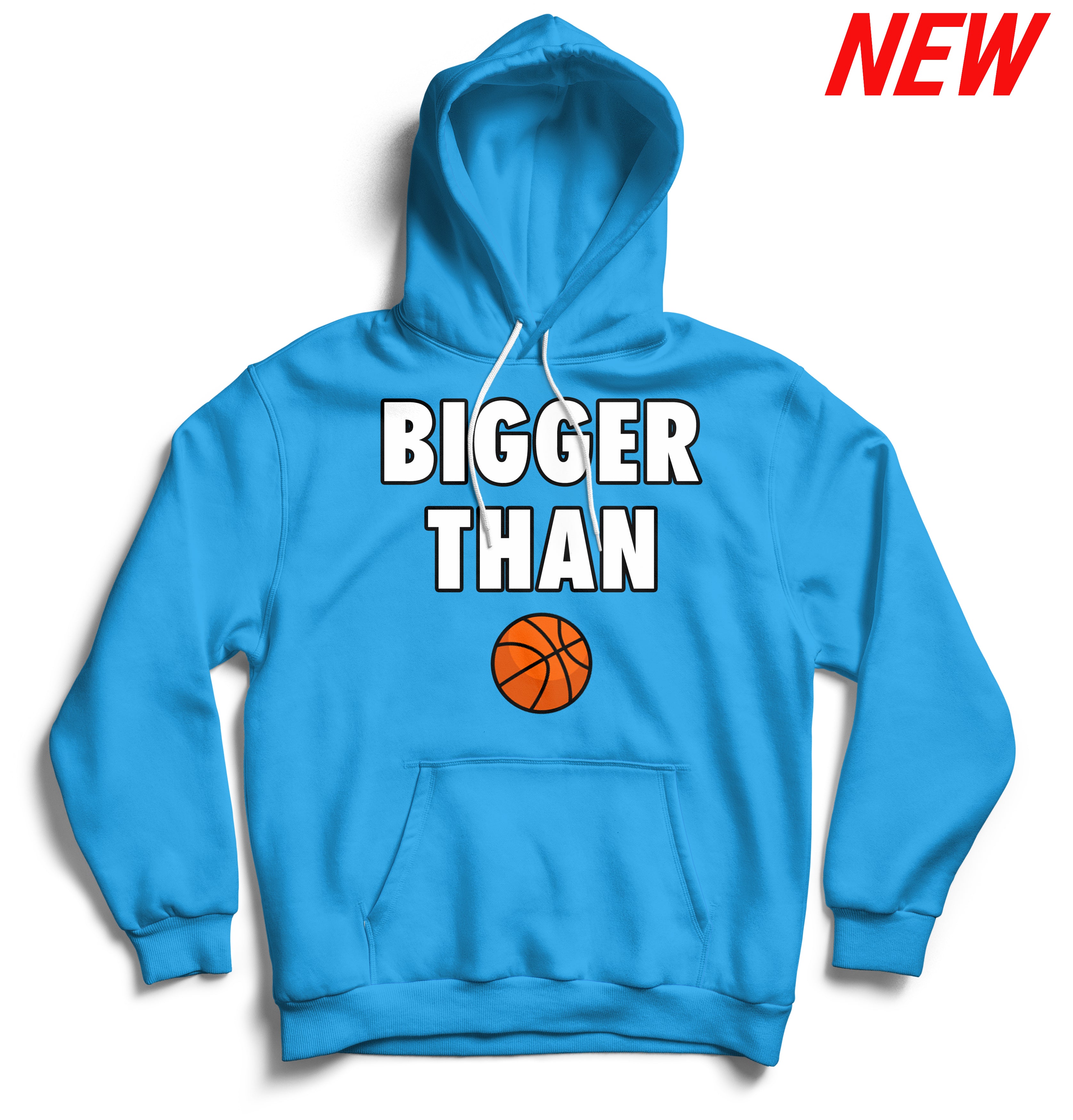 Bigger Than 🏀 - Hoodie - Blue