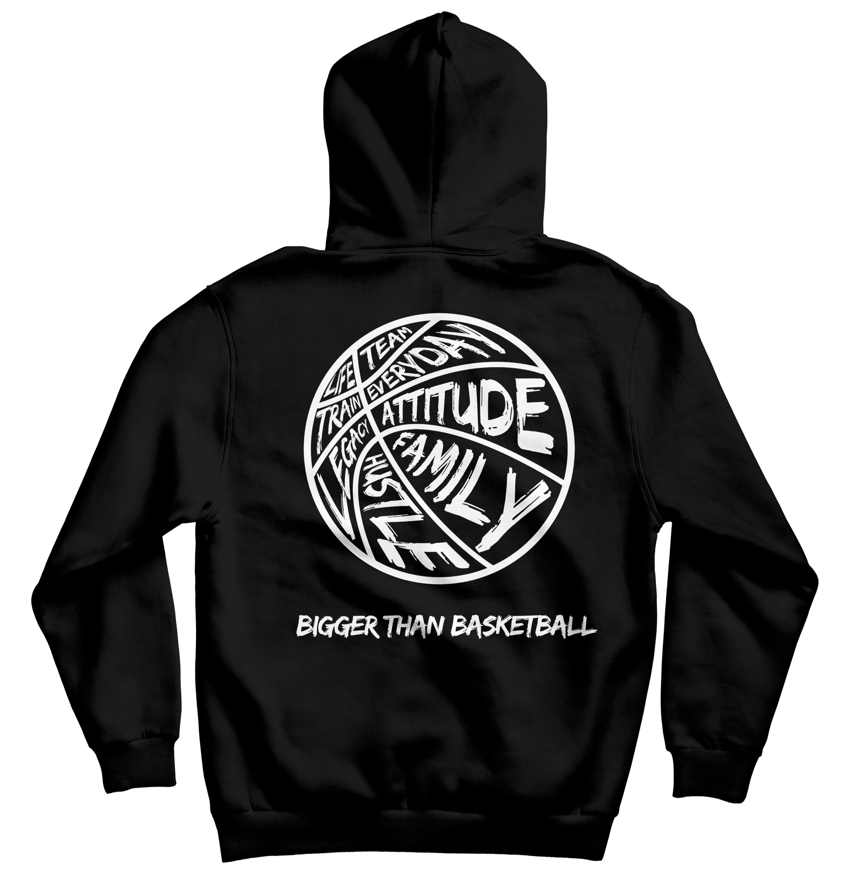 Bigger Than Basketball - Hoodie - Black