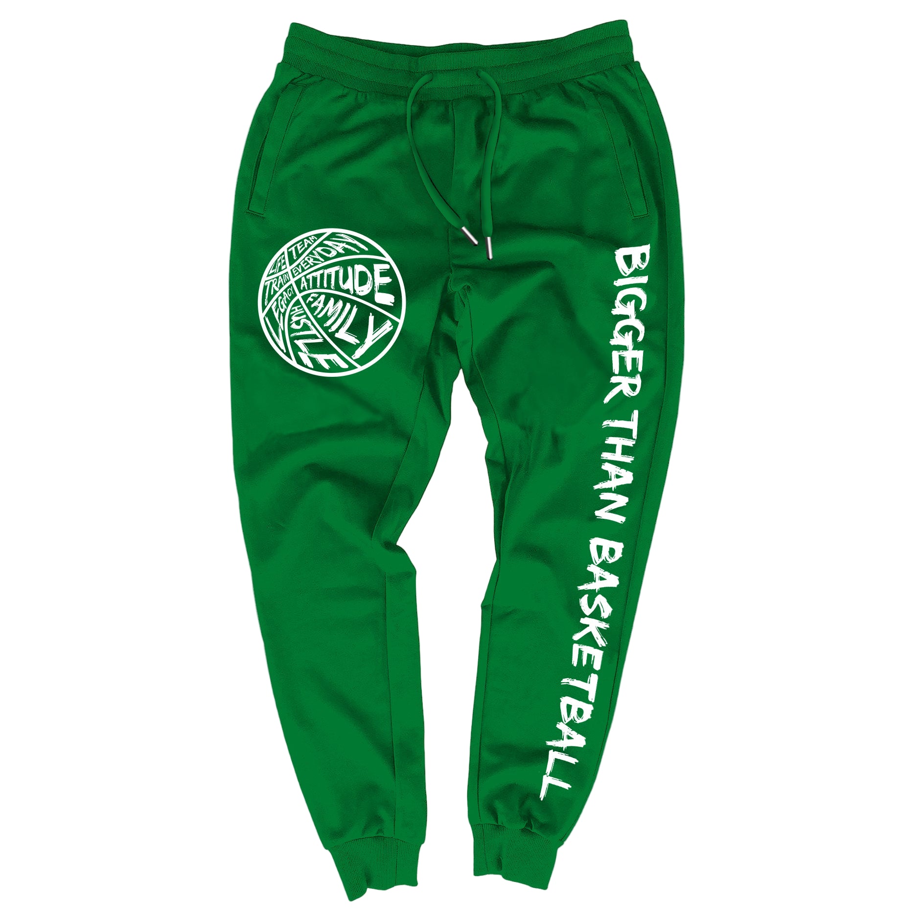 Bigger Than Basketball - Joggers - Green