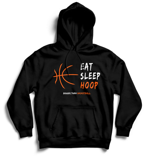 Eat Sleep Hoop - Hoodie - Black