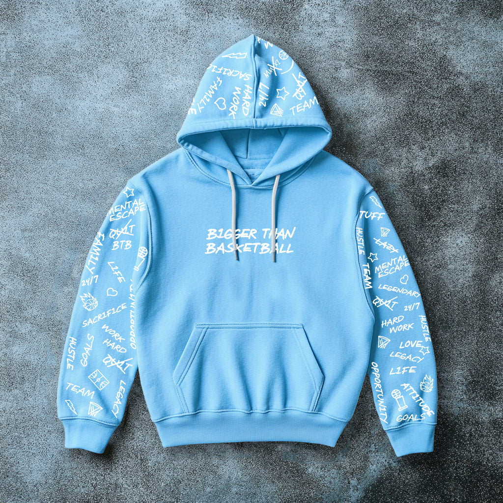 Emotions - Hoodie - Carolina Blue