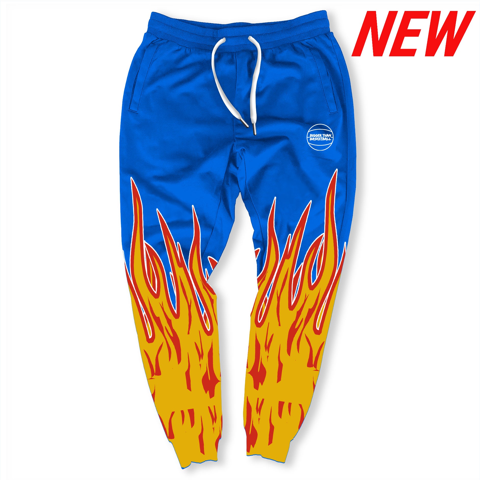 Flame - Joggers - Blue