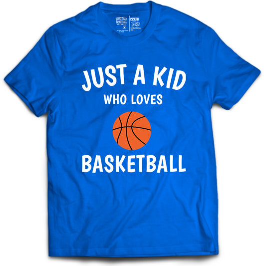 Just A Kid - T-Shirt - Blue
